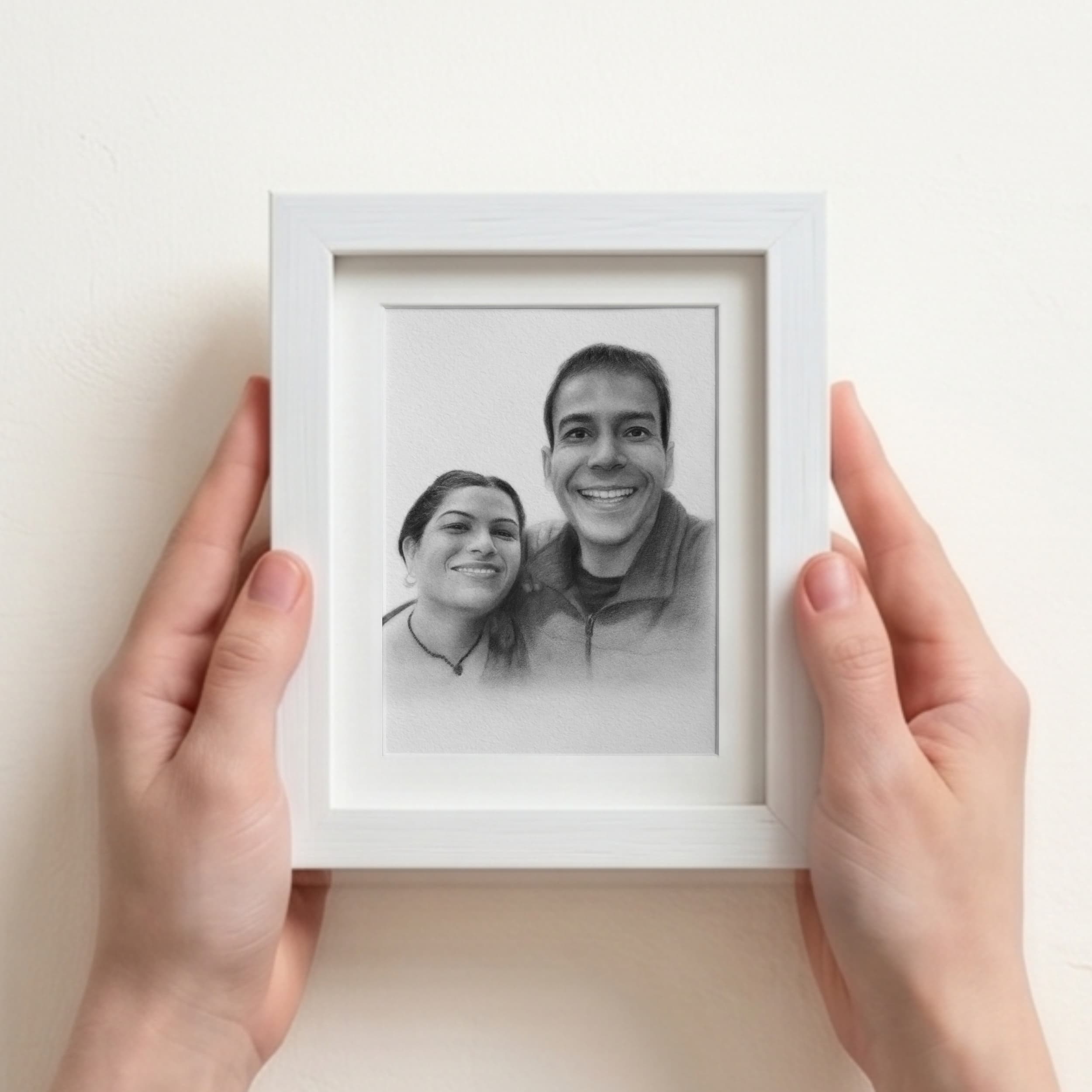 Couple Pencil Portrait