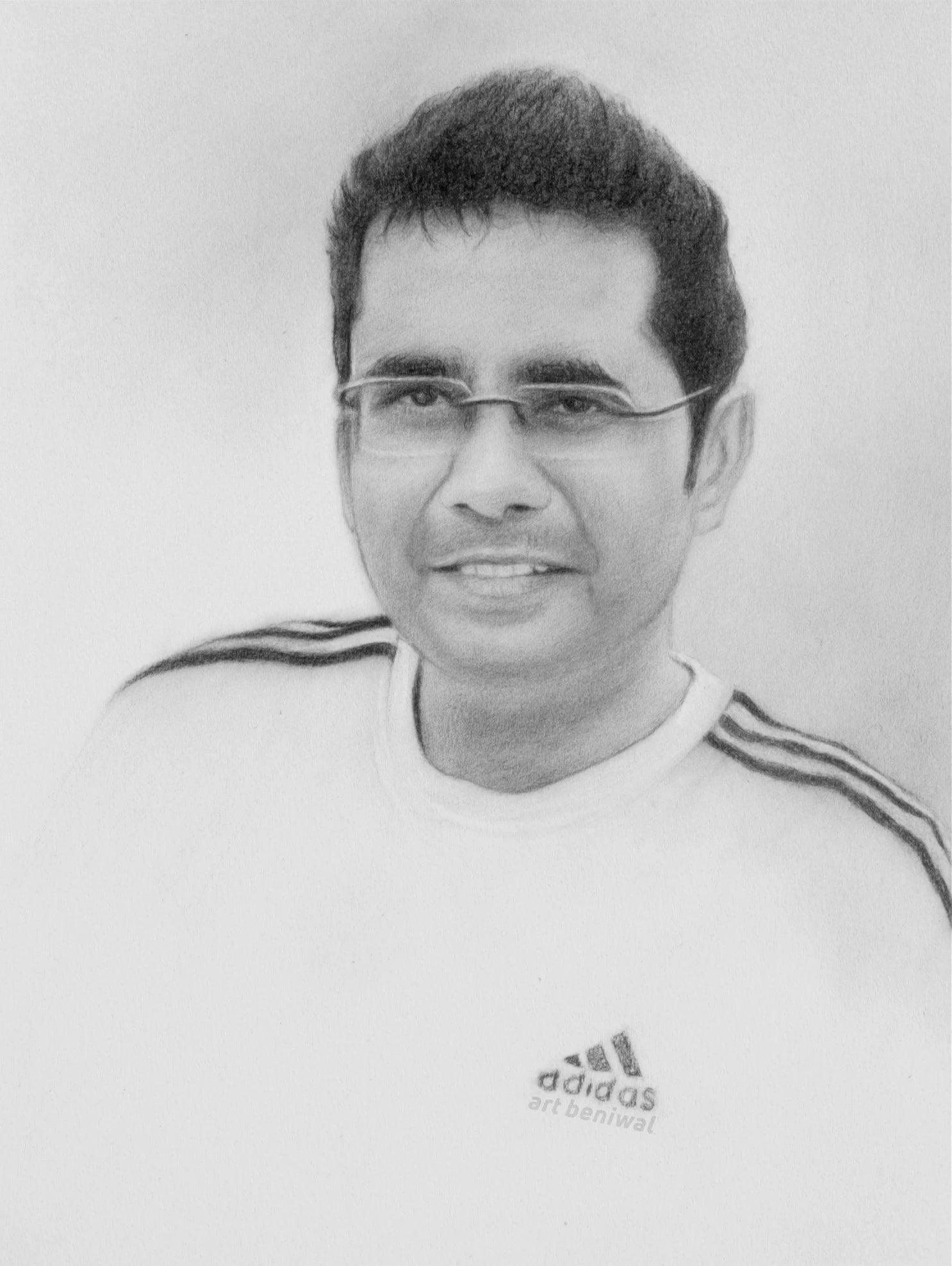 D39 Man Pencil Portrait