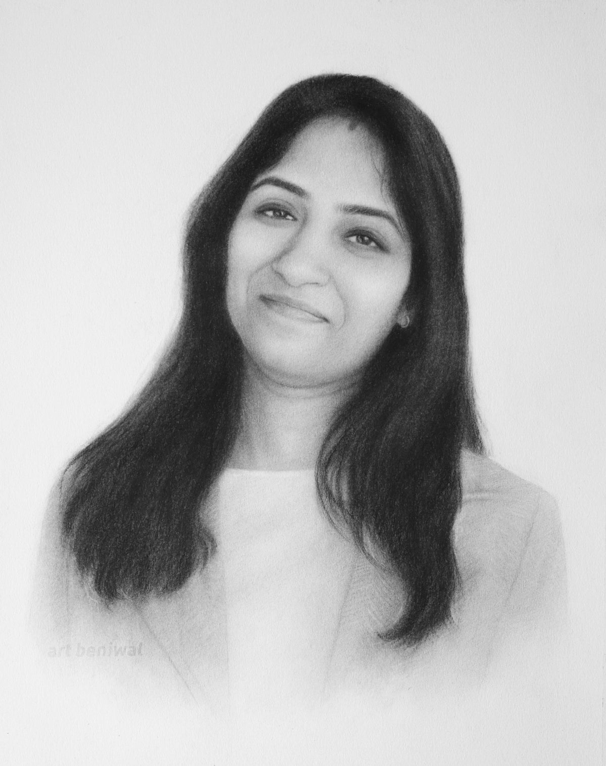 Woman Pencil Portrait