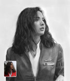 Woman Pencil Portrait
