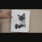 Custom Dog Pencil Portrait
