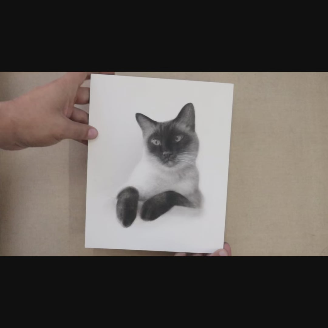 Custom Dog Pencil Portrait