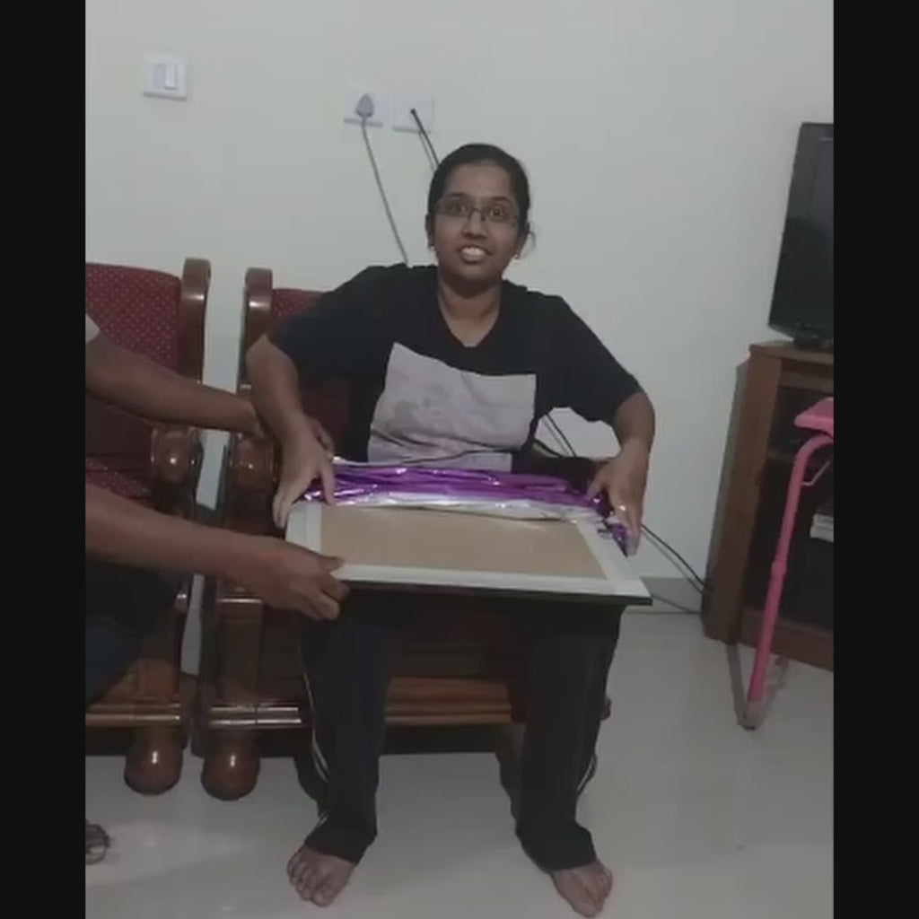 Personalized Pencil Sketch Portrait – Best Birthday Gift for Girlfriend/Wife