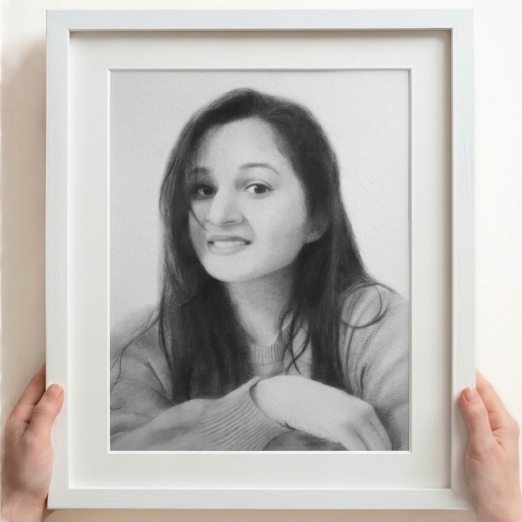 Woman Pencil Portrait